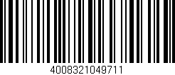 Código de barras (EAN, GTIN, SKU, ISBN): '4008321049711'
