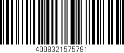 Código de barras (EAN, GTIN, SKU, ISBN): '4008321575791'