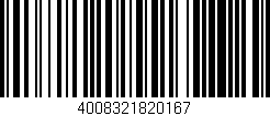 Código de barras (EAN, GTIN, SKU, ISBN): '4008321820167'