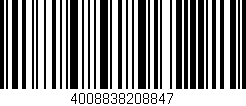 Código de barras (EAN, GTIN, SKU, ISBN): '4008838208847'