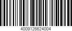 Código de barras (EAN, GTIN, SKU, ISBN): '4009126624004'