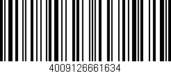 Código de barras (EAN, GTIN, SKU, ISBN): '4009126661634'