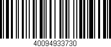 Código de barras (EAN, GTIN, SKU, ISBN): '40094933730'