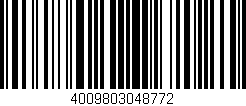 Código de barras (EAN, GTIN, SKU, ISBN): '4009803048772'