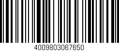 Código de barras (EAN, GTIN, SKU, ISBN): '4009803067650'