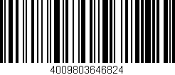 Código de barras (EAN, GTIN, SKU, ISBN): '4009803646824'