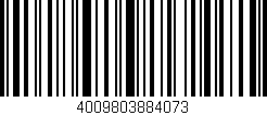 Código de barras (EAN, GTIN, SKU, ISBN): '4009803884073'