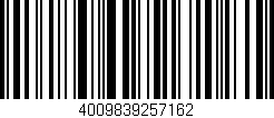 Código de barras (EAN, GTIN, SKU, ISBN): '4009839257162'