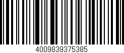 Código de barras (EAN, GTIN, SKU, ISBN): '4009839375385'