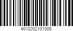 Código de barras (EAN, GTIN, SKU, ISBN): '4010202101005'