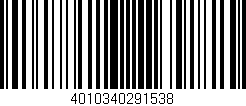 Código de barras (EAN, GTIN, SKU, ISBN): '4010340291538'