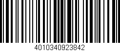 Código de barras (EAN, GTIN, SKU, ISBN): '4010340923842'