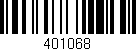 Código de barras (EAN, GTIN, SKU, ISBN): '401068'