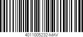 Código de barras (EAN, GTIN, SKU, ISBN): '4011005232-MAV'