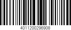 Código de barras (EAN, GTIN, SKU, ISBN): '4011200296908'