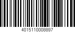 Código de barras (EAN, GTIN, SKU, ISBN): '4015110008897'