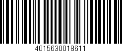 Código de barras (EAN, GTIN, SKU, ISBN): '4015630018611'