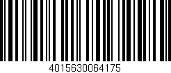 Código de barras (EAN, GTIN, SKU, ISBN): '4015630064175'