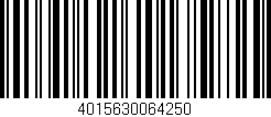 Código de barras (EAN, GTIN, SKU, ISBN): '4015630064250'