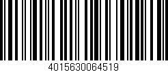 Código de barras (EAN, GTIN, SKU, ISBN): '4015630064519'