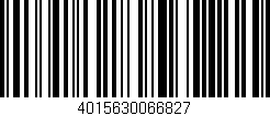 Código de barras (EAN, GTIN, SKU, ISBN): '4015630066827'