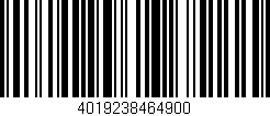 Código de barras (EAN, GTIN, SKU, ISBN): '4019238464900'