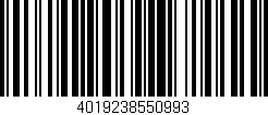 Código de barras (EAN, GTIN, SKU, ISBN): '4019238550993'