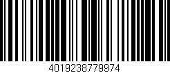 Código de barras (EAN, GTIN, SKU, ISBN): '4019238779974'