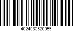 Código de barras (EAN, GTIN, SKU, ISBN): '4024063528055'