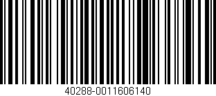 Código de barras (EAN, GTIN, SKU, ISBN): '40288-0011606140'