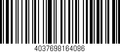 Código de barras (EAN, GTIN, SKU, ISBN): '4037698164086'