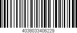 Código de barras (EAN, GTIN, SKU, ISBN): '4038033406229'