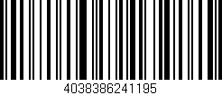 Código de barras (EAN, GTIN, SKU, ISBN): '4038386241195'