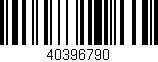 Código de barras (EAN, GTIN, SKU, ISBN): '40396790'