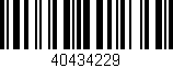 Código de barras (EAN, GTIN, SKU, ISBN): '40434229'