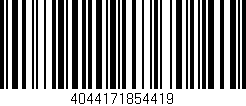 Código de barras (EAN, GTIN, SKU, ISBN): '4044171854419'