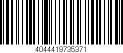 Código de barras (EAN, GTIN, SKU, ISBN): '4044419735371'