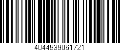 Código de barras (EAN, GTIN, SKU, ISBN): '4044939061721'