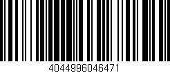 Código de barras (EAN, GTIN, SKU, ISBN): '4044996046471'
