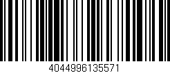 Código de barras (EAN, GTIN, SKU, ISBN): '4044996135571'