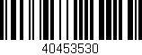Código de barras (EAN, GTIN, SKU, ISBN): '40453530'