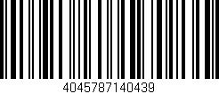 Código de barras (EAN, GTIN, SKU, ISBN): '4045787140439'