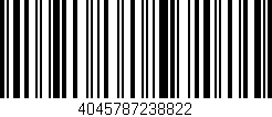 Código de barras (EAN, GTIN, SKU, ISBN): '4045787238822'