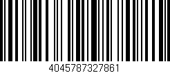 Código de barras (EAN, GTIN, SKU, ISBN): '4045787327861'