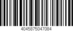 Código de barras (EAN, GTIN, SKU, ISBN): '4045875047084'