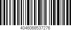 Código de barras (EAN, GTIN, SKU, ISBN): '4046068537276'