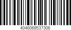 Código de barras (EAN, GTIN, SKU, ISBN): '4046068537306'