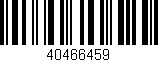 Código de barras (EAN, GTIN, SKU, ISBN): '40466459'