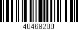 Código de barras (EAN, GTIN, SKU, ISBN): '40468200'