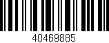 Código de barras (EAN, GTIN, SKU, ISBN): '40469885'